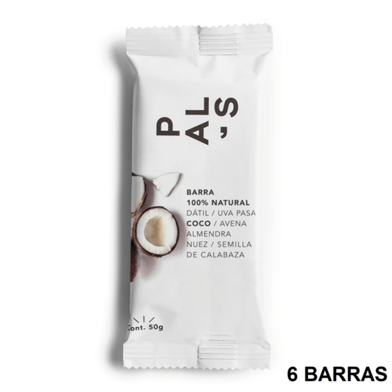 Pal's Snack 6 Pack Date with Coconut and Almonds, 11 oz Main image
