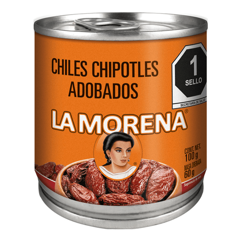 La Morena Chipotle Peppers in Adobo - 3.5 oz Main image