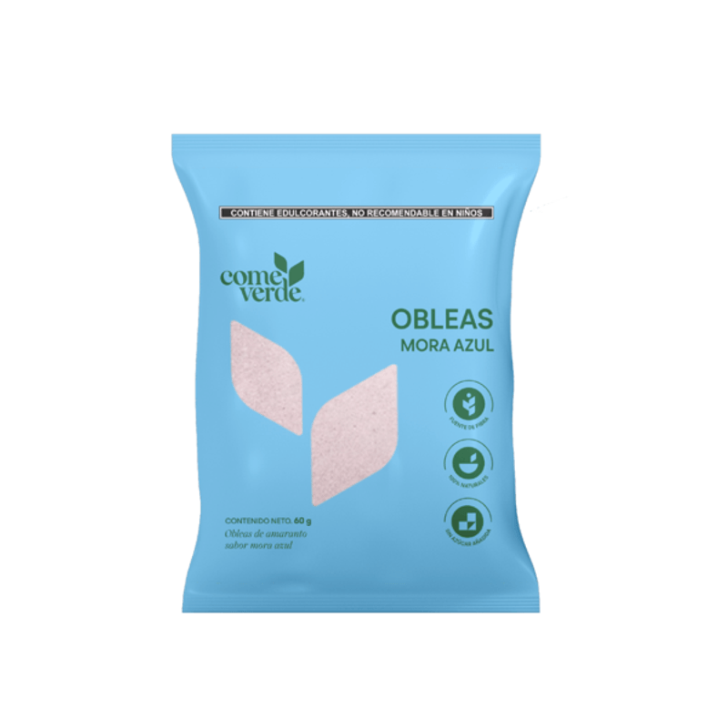 Come Verde Blueberry Wafers, 2 oz