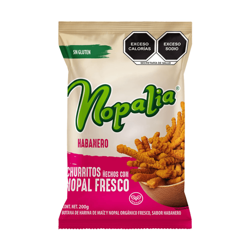 Habanero Nopalia Nopal Churritos 7 oz