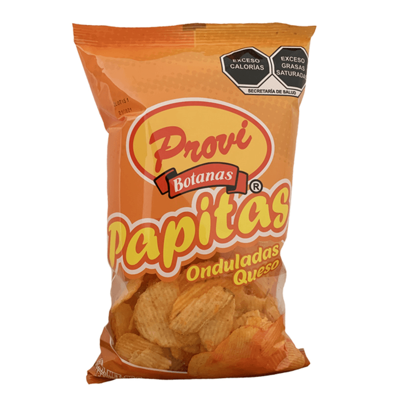 Provi Wavy Cheese Potato Chips 3 oz