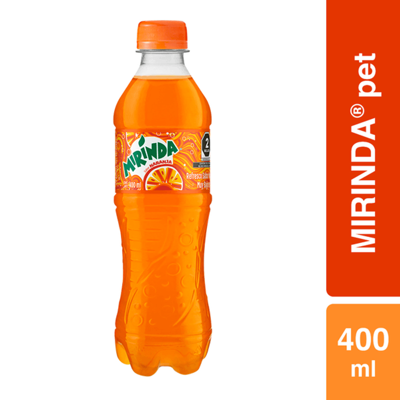 Mirinda Orange Flavor Soda 14 oz Main image