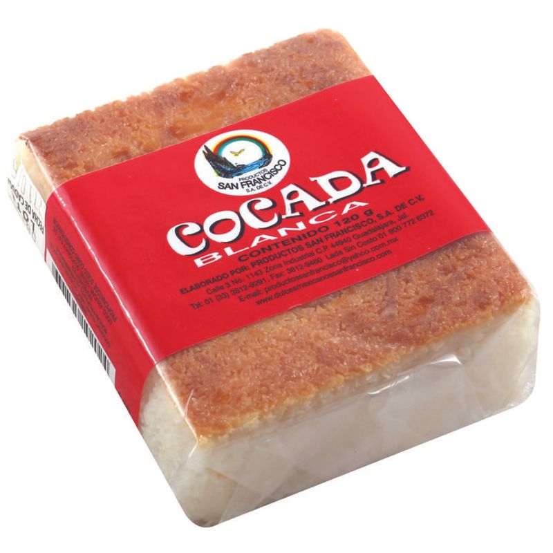 White Cocada (Coconut Sweet) - 1 Piece