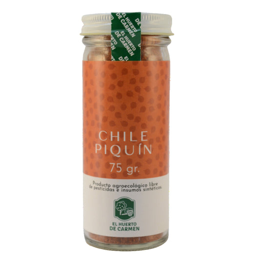 Piquin Chile (Ground with Salt) 3 oz