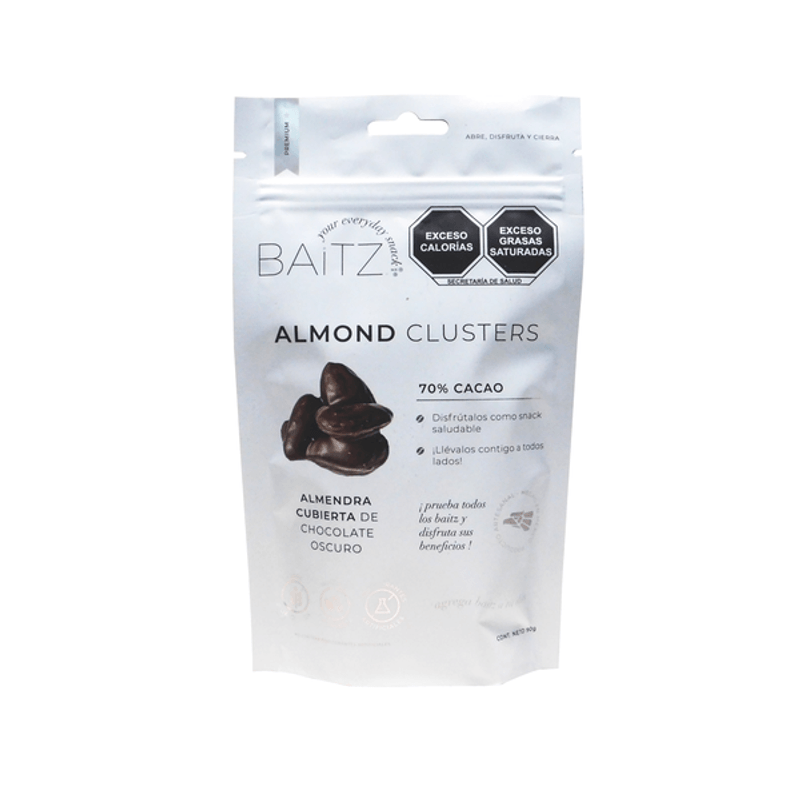 Baitz Almond Clusters, 3 oz