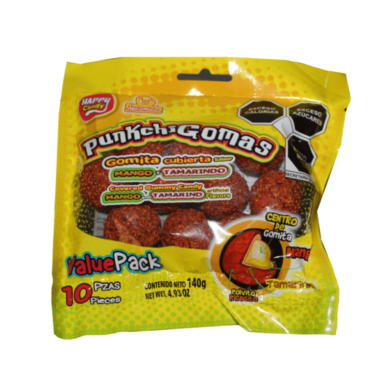 Las Delicias Mango And Tamarind Flavor Gummy Punkchigomas 4.9 oz