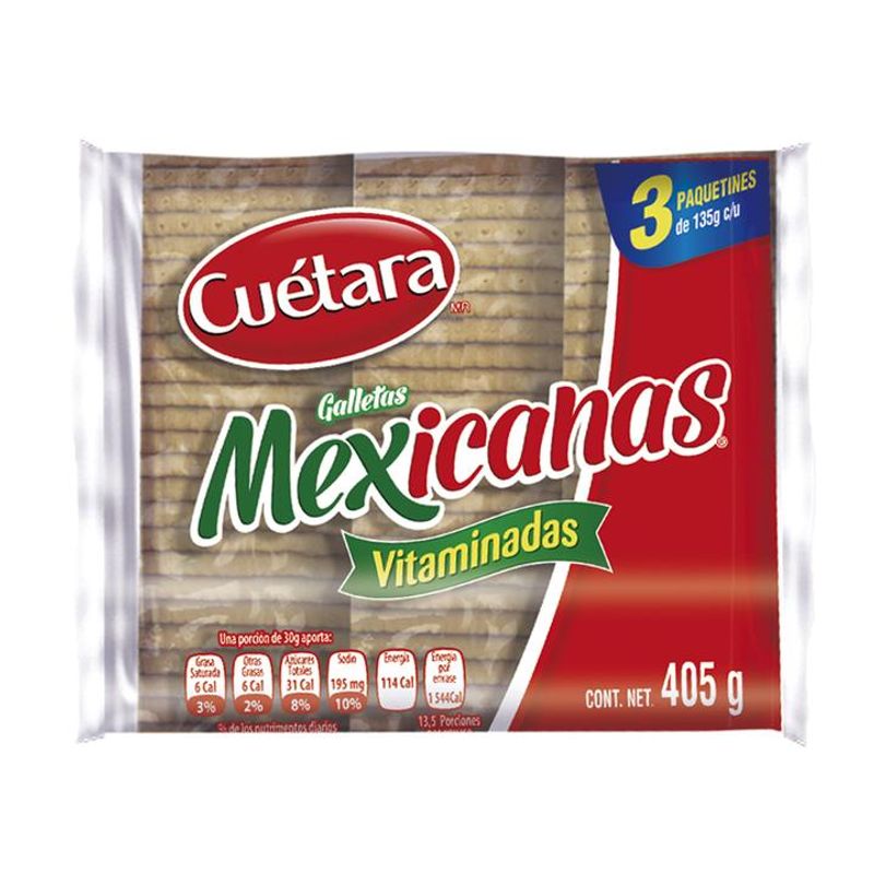 Cuetara Mexican Vanilla Flavor Vitamin Cookies 14 oz