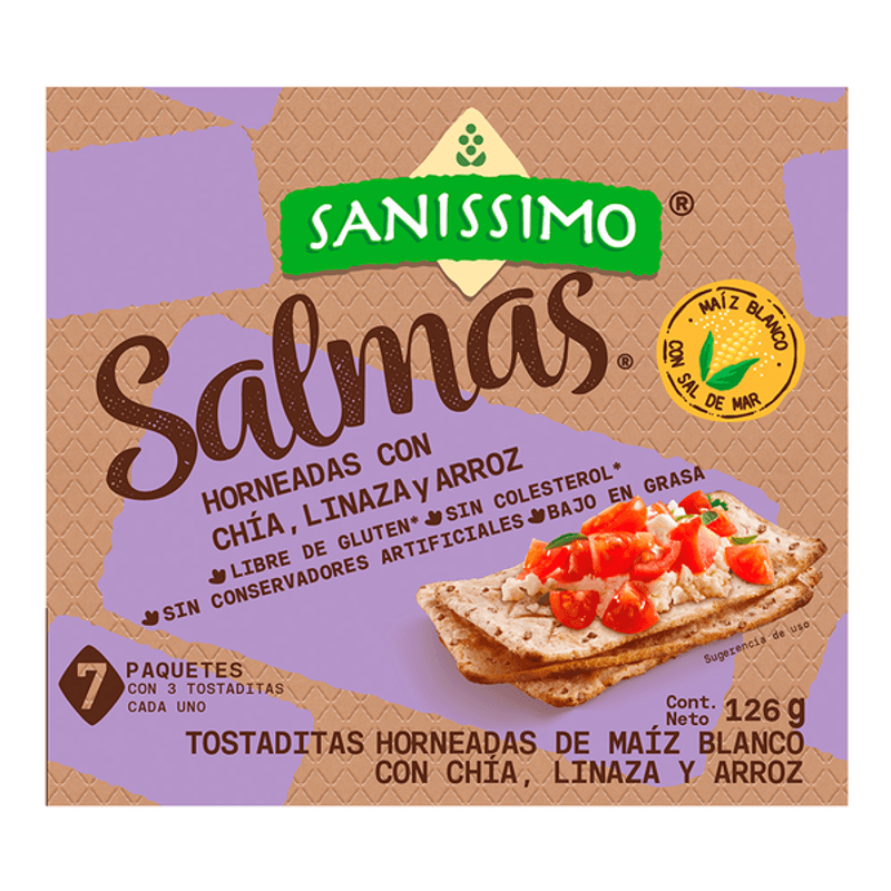 Salmas Ancestral Chia, Flaxseed & Rice 5 oz