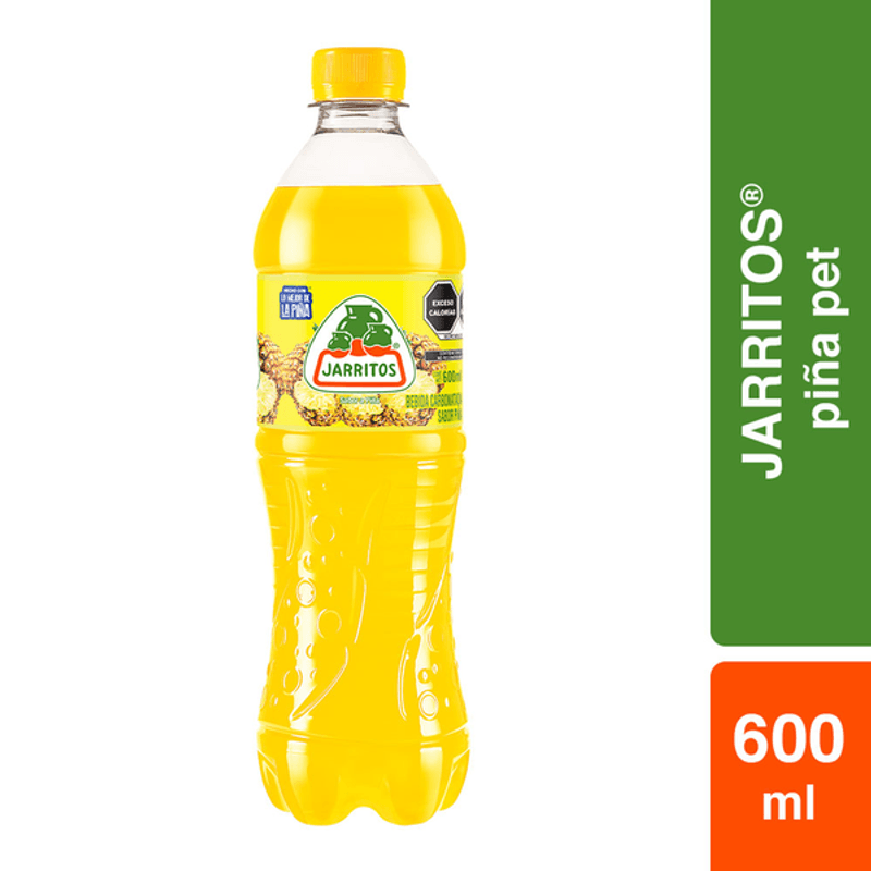 Jarritos Pineapple Flavor Soda 20 oz Main image