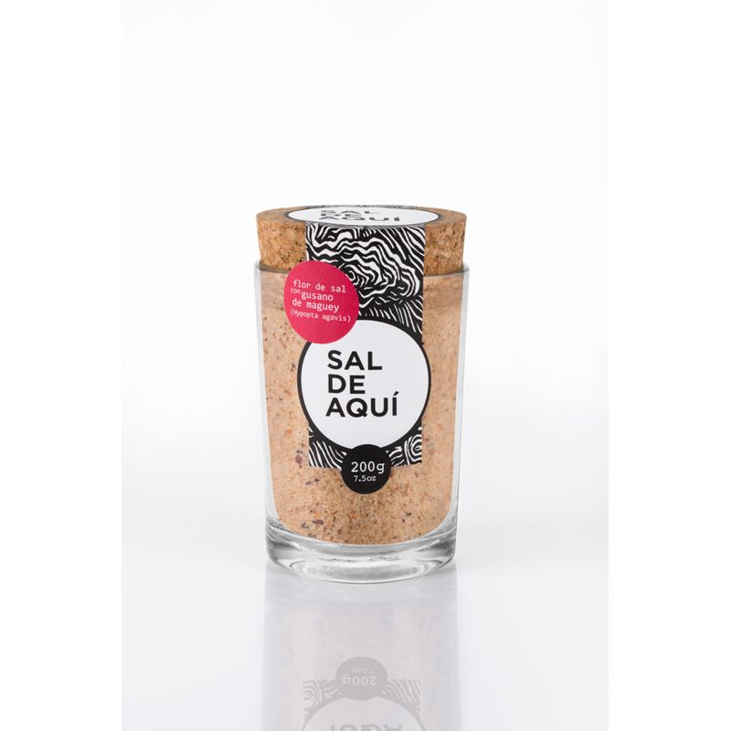Sal de Aqui Maguey Worm Sea Salt - 7 oz Main image