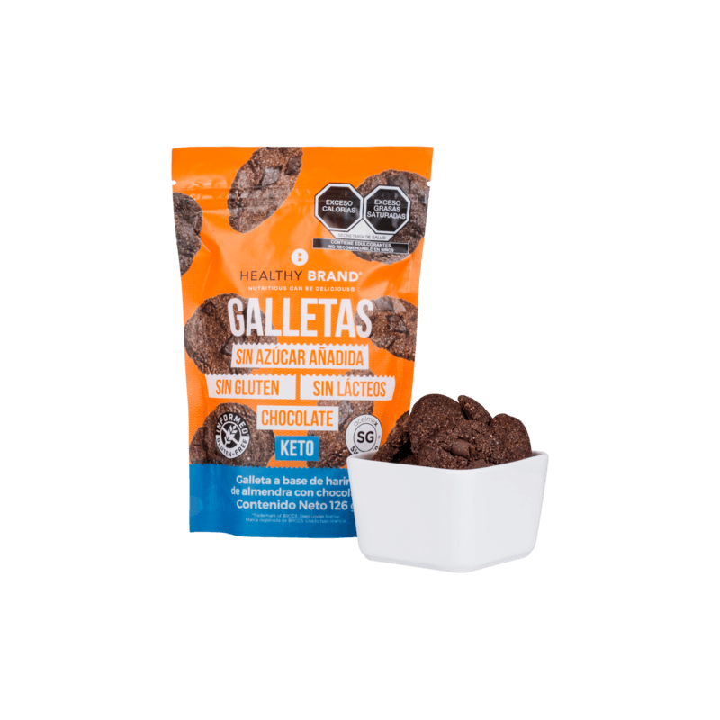 Healthy Brand Gluten-Free Keto Chocolate Cookie, 4 oz Main image