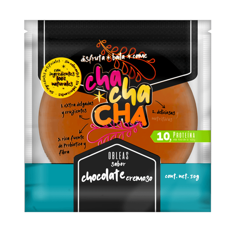 Cha Cha Cha Amaranth Wafers Creamy Chocolate Flavor - 2 oz Main image