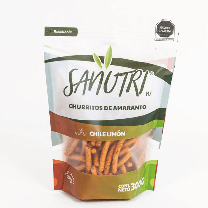 Sanutri Mx Amaranto Churritos Chile Lime, 11 oz Main image