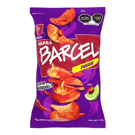 Barcel Fire Potato Chips 6 oz