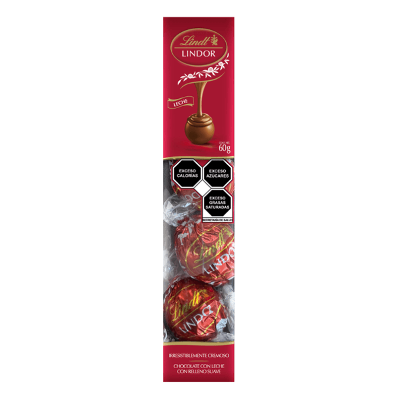 Lindt Lindor Milk Chocolate Box 2 oz 84 pcs