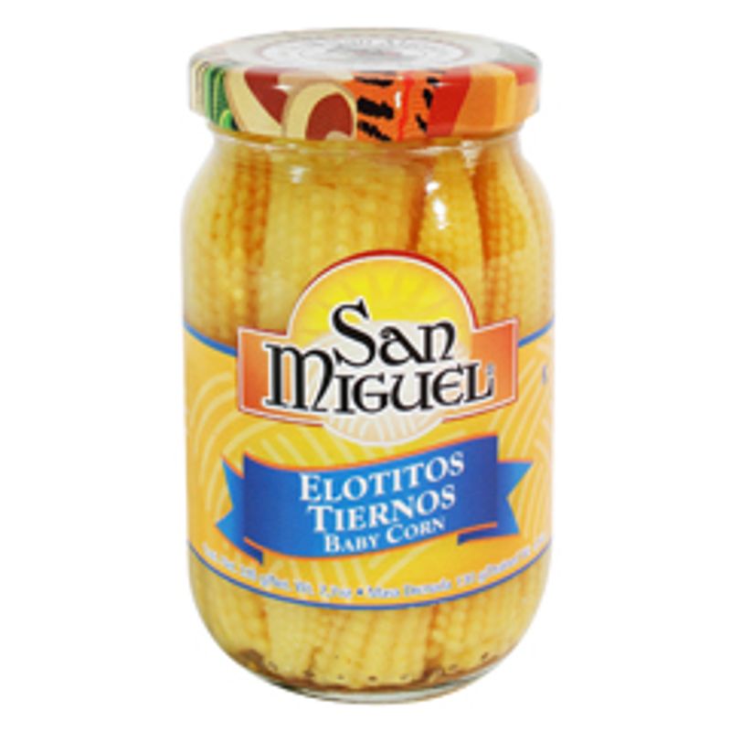 San Miguel Tender Baby Corn 8 oz