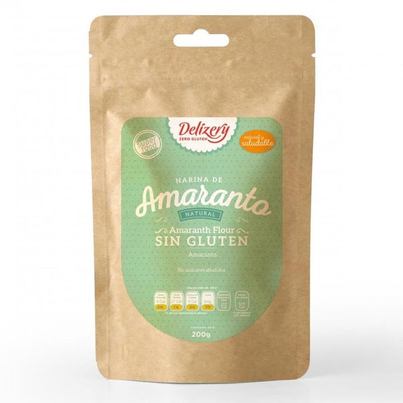 Delizery Organic Gluten-Free Amaranth Flour 7 oz