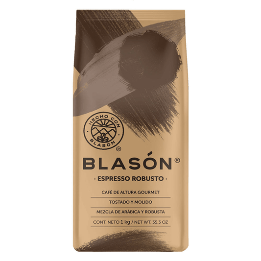 Blasón Gourmet Espresso Robusto Ground Coffee - 35 oz