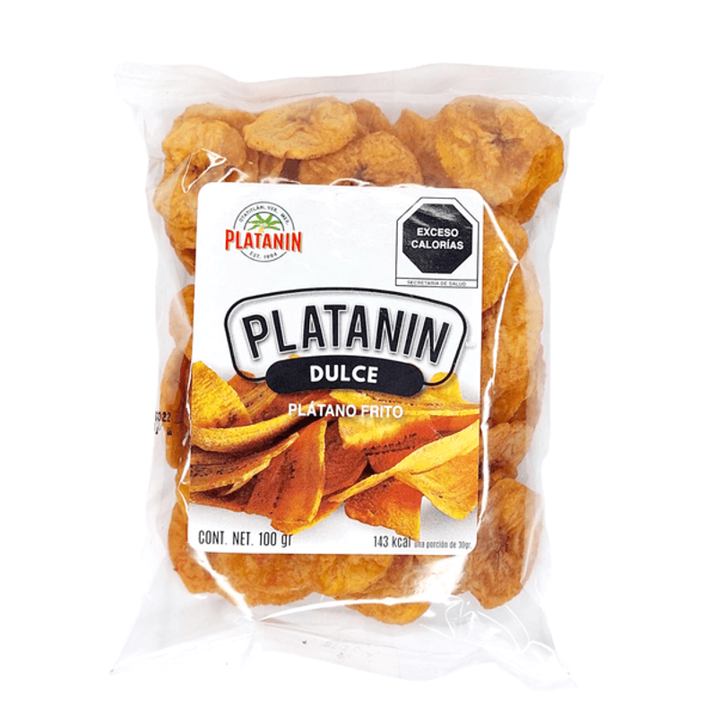 Platanin Sweet Dried Bananas, 3 oz Main image