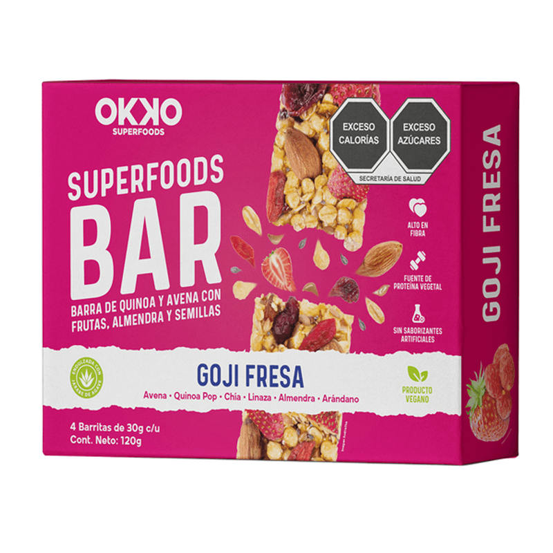 Okko Goji Berry Bars 4 oz Main image