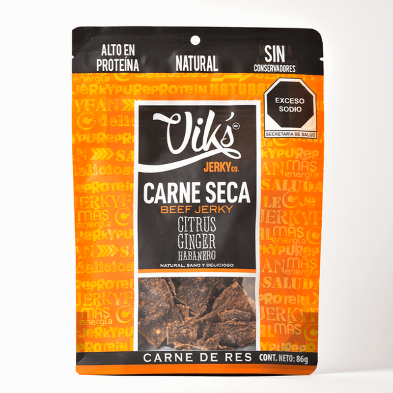 Citrus Ginger Habanero Beef Jerky 3 oz Main image