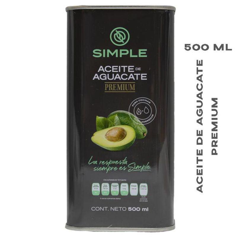 Simple Premium Avocado Oil 17 oz Main image