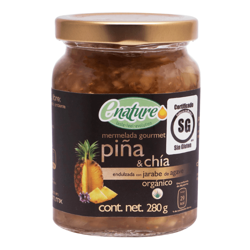 Enature Pineapple and Chia Jam - 10 oz Main image
