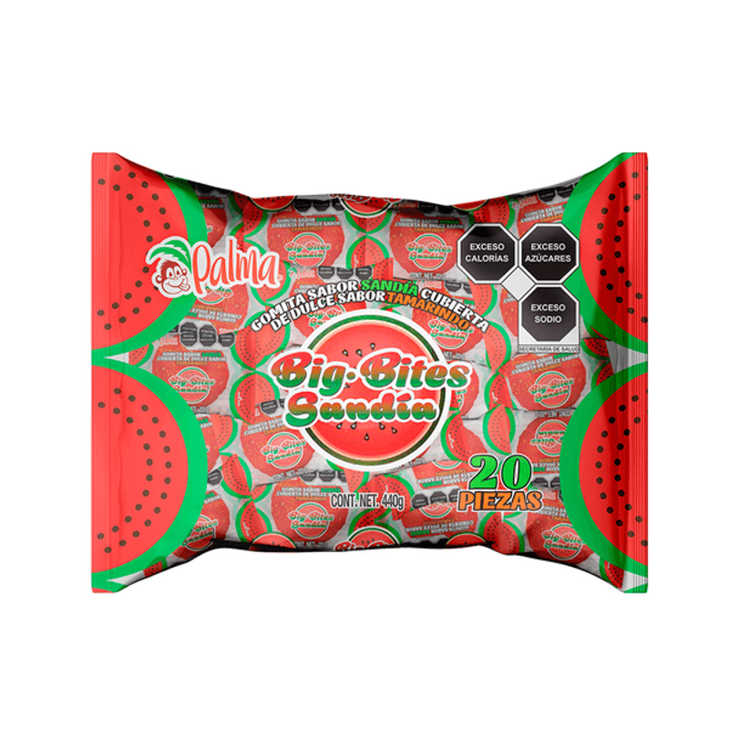 Bokados Big Bite Watermelon Gummies, 1 oz Main image