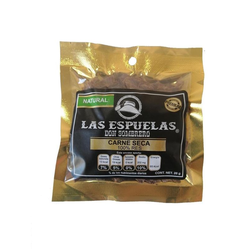 Las Espuelas Natural Beef Jerky 1 oz Main image