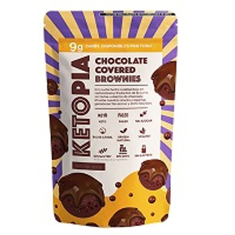 Ketopia Chocolate Covered Brownie Bites, 5 oz