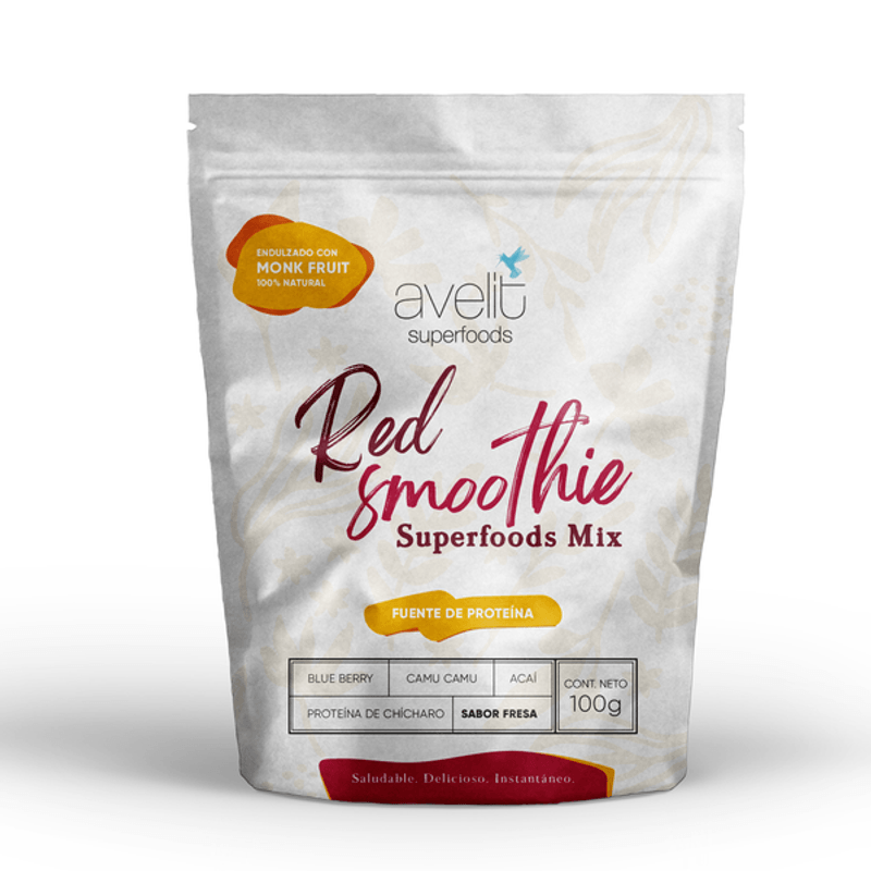 Avelit Superfoods Red Smoothie Mix, 4 oz Main image