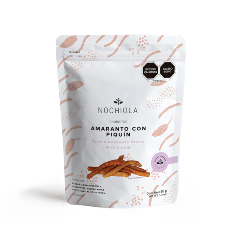 Nochiola Amaranth Churritos with Piquín 2 oz Main image