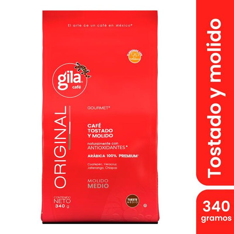Gila Original Gourmet Medium Roast and Ground Coffee 12 oz Main image