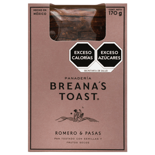 Breana´S Toasted Bread Rosemary and Raisins 6 oz