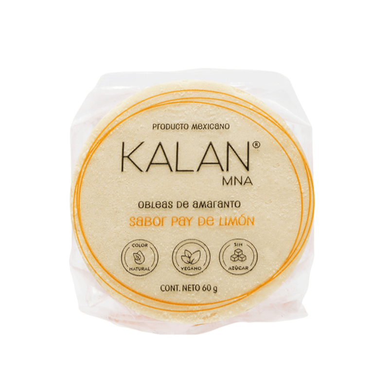 Kalan Amaranth Wafers Lemon Pie Flavor 2.1 oz