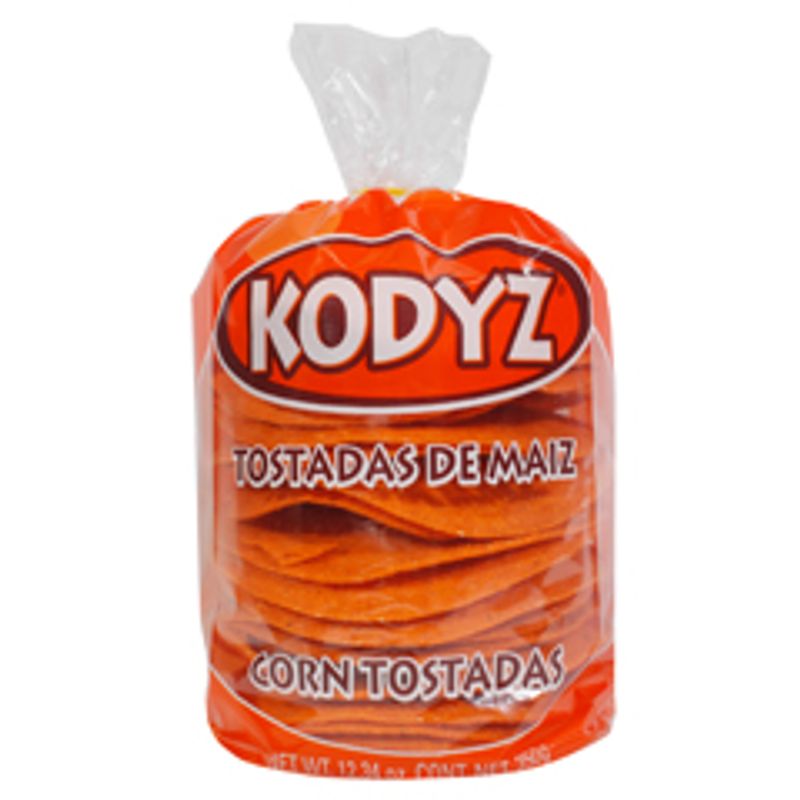 Kodyz Red Toasted Tortillas 12.4 oz Main image