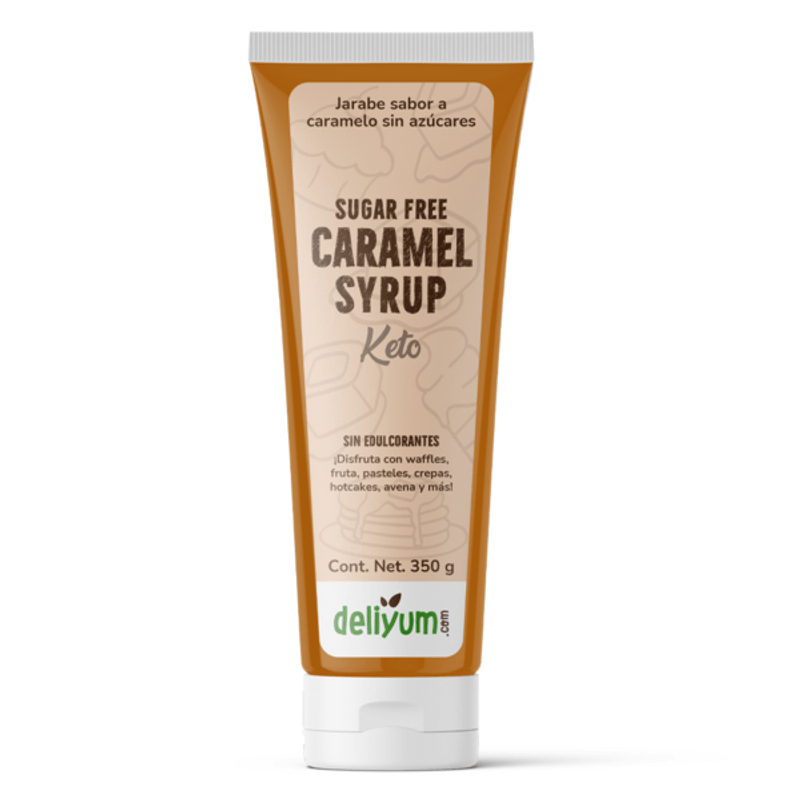 Deliyum Caramel Syrup, 12 oz Main image