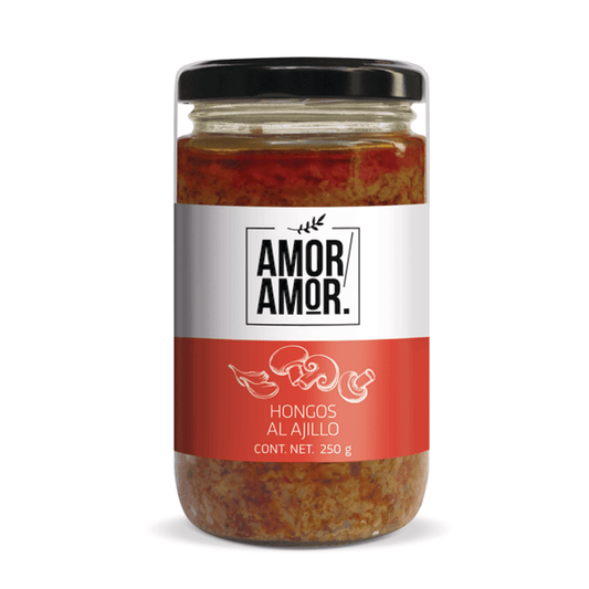 Amor Amor Garlic Mushrooms - 9 oz