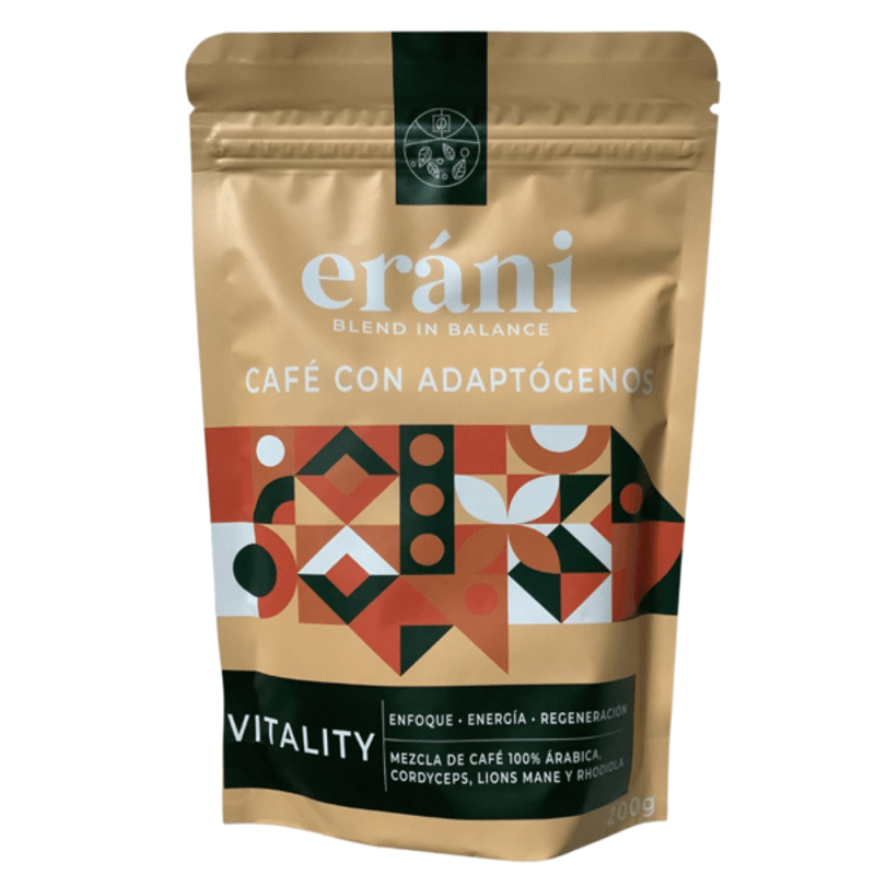 Erani Ground Coffee with Vitality Adaptogens, 7 oz Main image