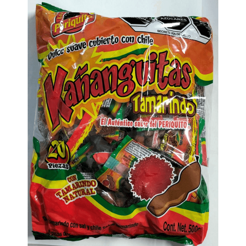 Marindos Kañanguitas Tamarind, 20 Pieces, 18 oz