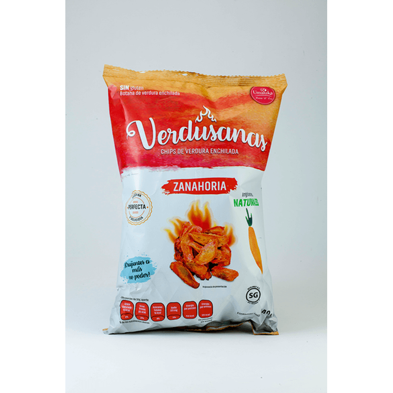 Verdusanas Spicy Carrot Chips - 5 oz