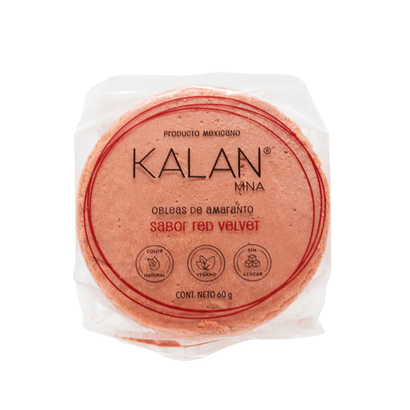Kalan Amaranth Wafers Red Velvet Flavor - 2.1 oz