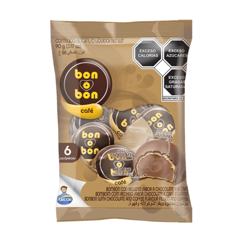 Bon o Bon Chocolate and Coffee Filled Marshmallow 3 oz Main image