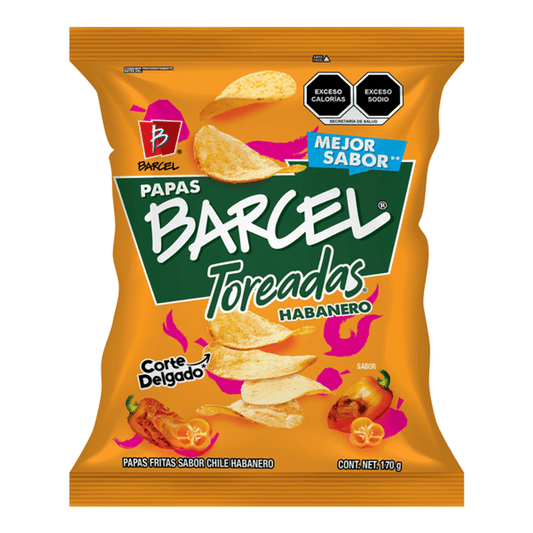 Barcel Toreadas Habanero Flavor Potato Chips 6 oz