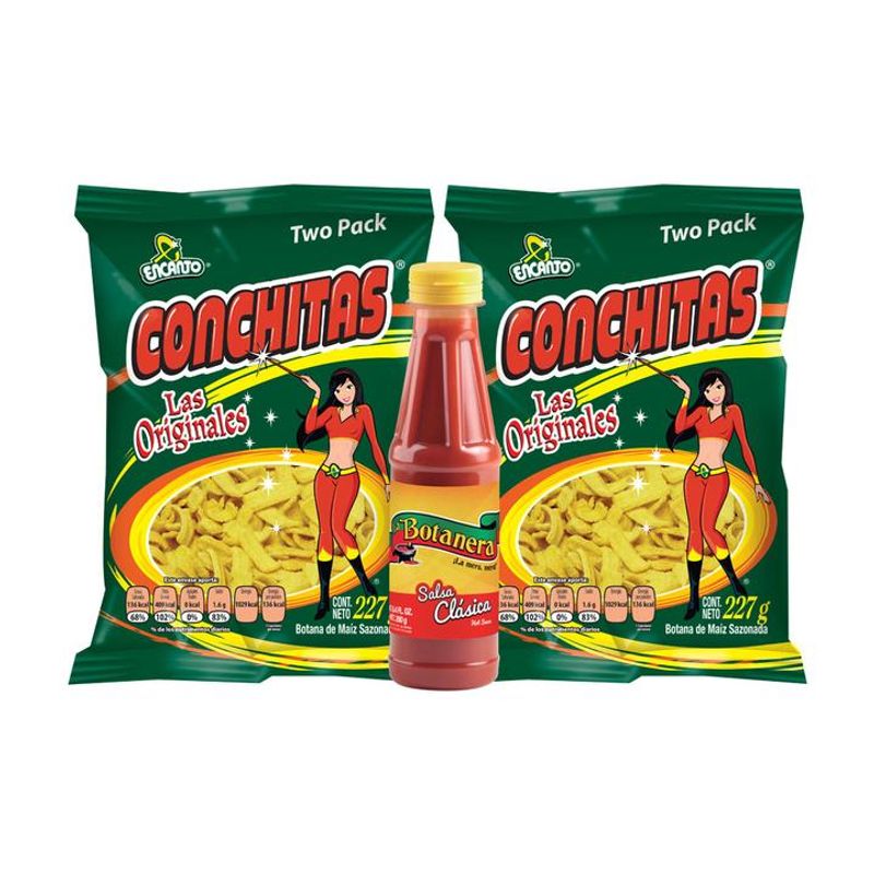 Encanto Conchitas Original Two Pack with Sauce 16 oz