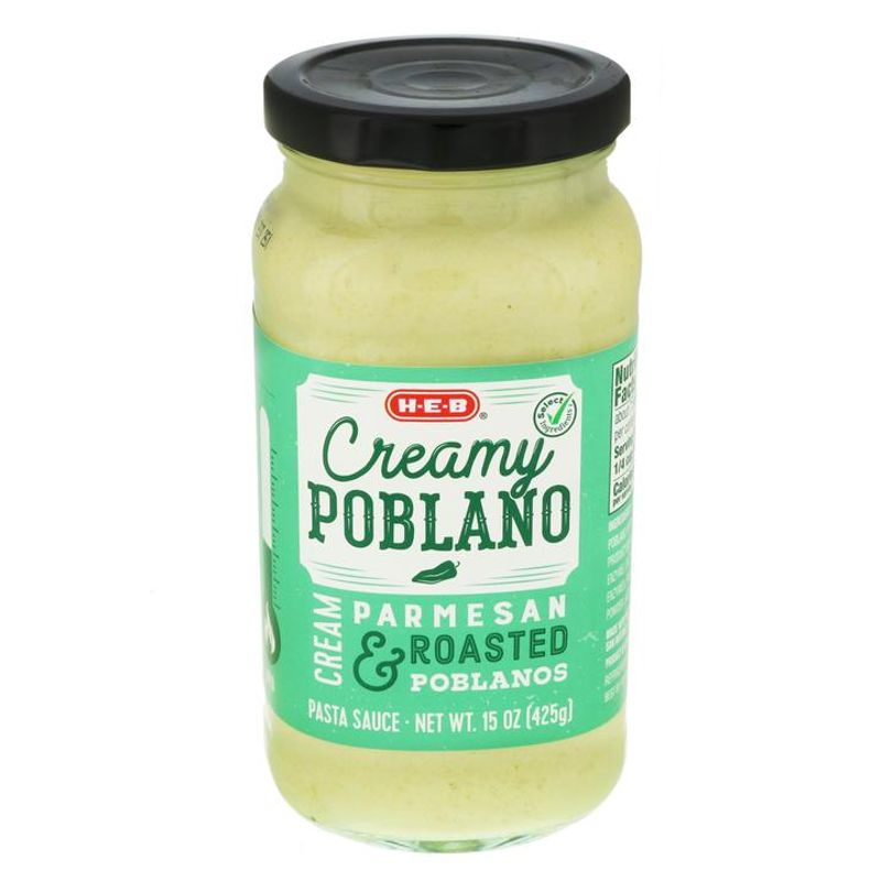 HEB Creamy Poblano Sauce 15 oz Main image