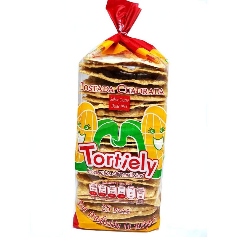 Tortiely Square Toasts 25 pcs