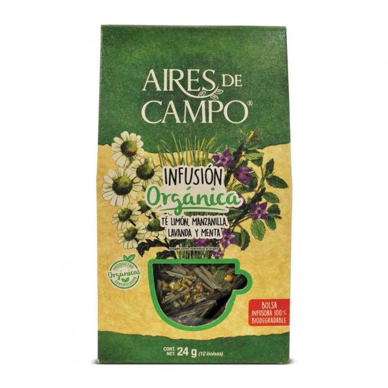 Aires de Campo Lemon Chamomile Lavender Mint Tea 1 oz