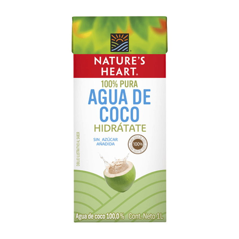 Nature's Heart Coconut Water 32 oz