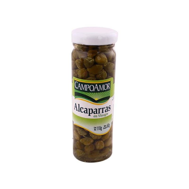 Campo Amor Capers in Vinegar 4 oz Main image